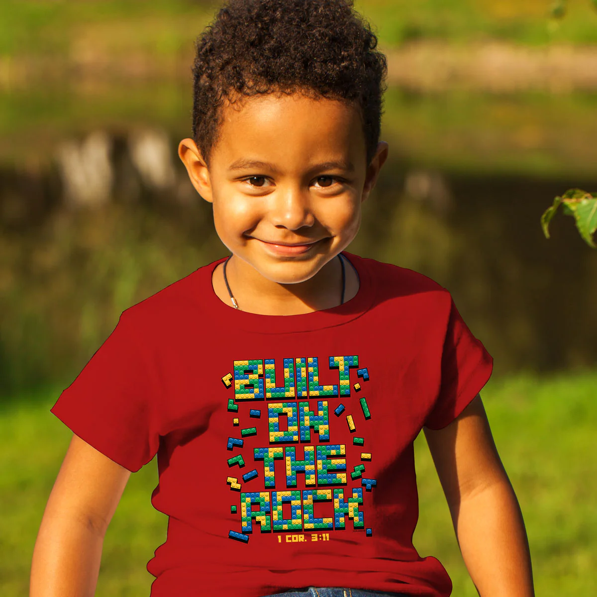 Kerusso Kidz Built Blocks Graphic Tee - KDZ4382