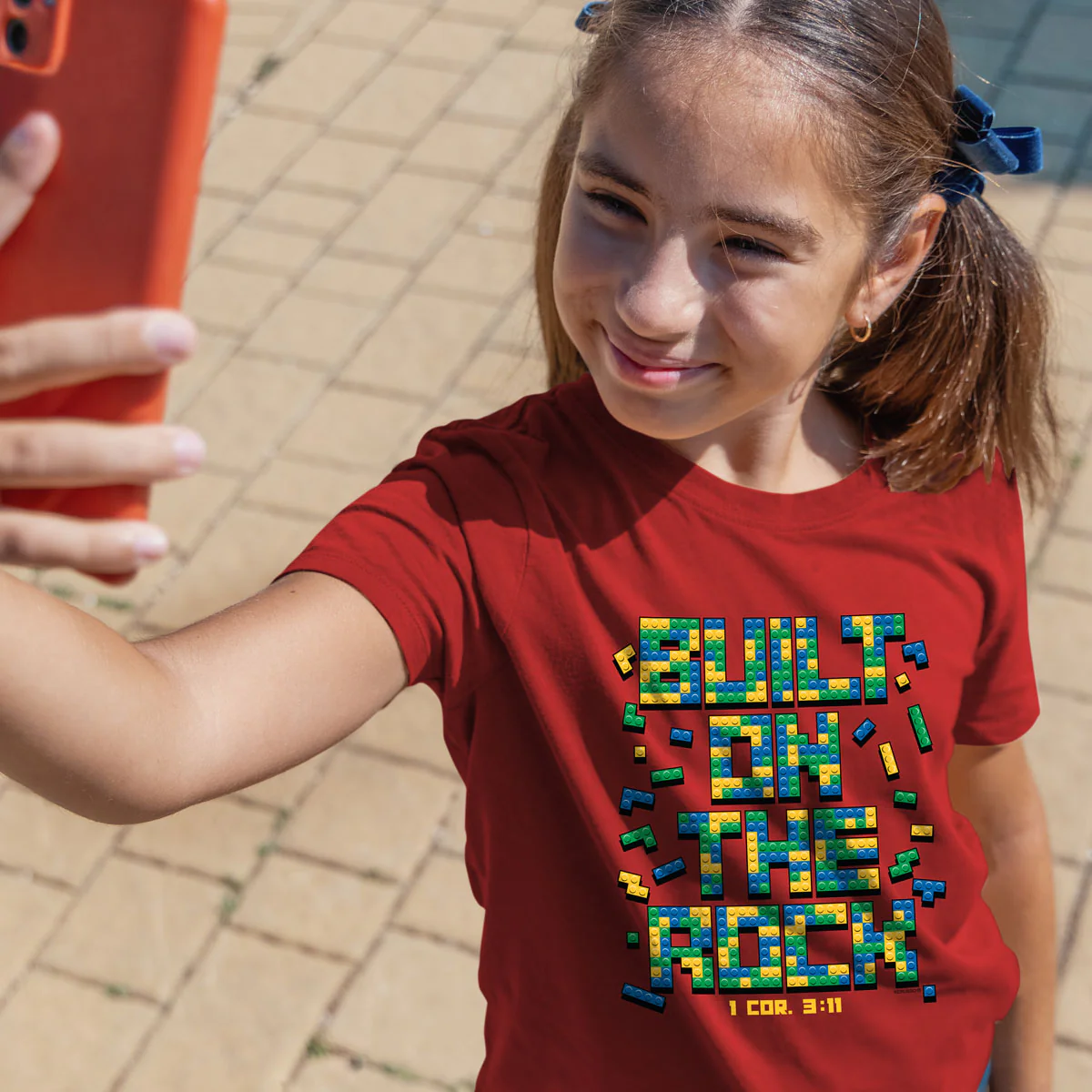 Kerusso Kidz Built Blocks Graphic Tee - KDZ4382