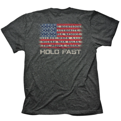 Hold Fast The Righteous Graphic Tee - KHF4405