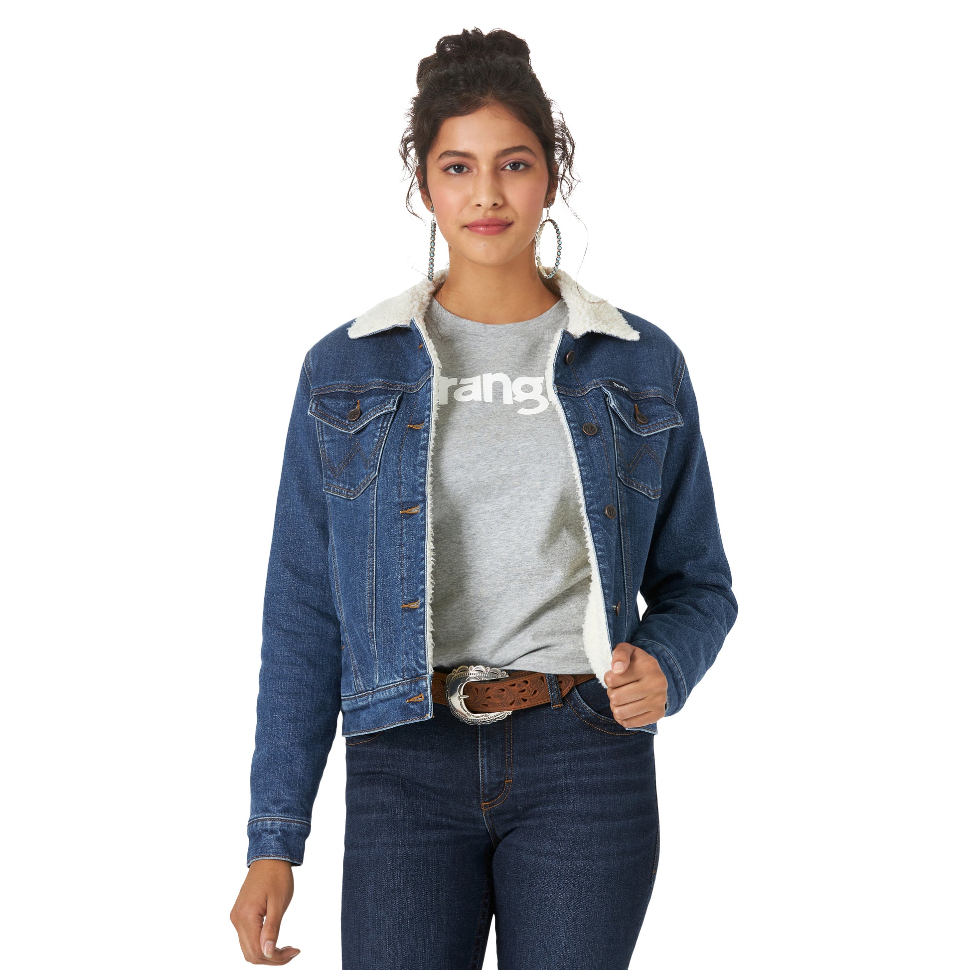 Wrangler Retro Womens Denim Jacket - LWJ320D