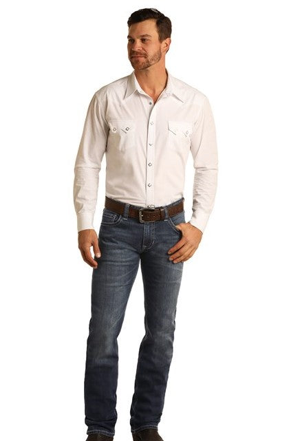 Rock & Roll Cowboy Vintage Revolver Slim Straight - M1R6202