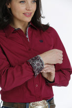 Load image into Gallery viewer, Cinch Button Up Ladies Shirt - MSW9165041