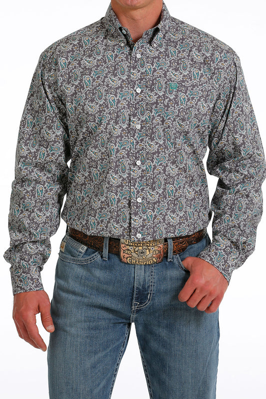 Cinch Button Down Shirt - MTW1105584