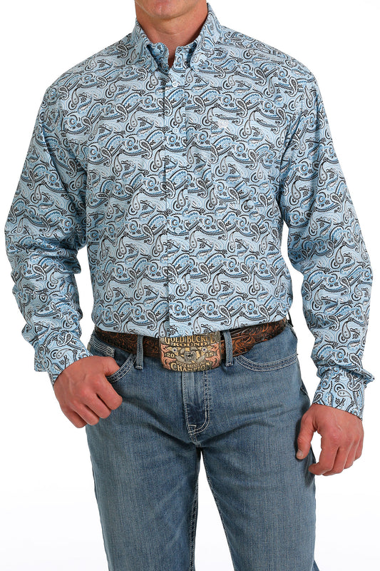 Cinch Button Down Shirt - MTW1105601