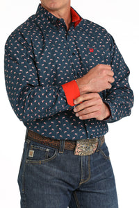 Cinch Button Down Shirt - MTW1105806