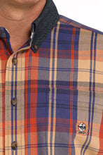 Load image into Gallery viewer, Cinch Button Down Twill Plaid Shirt - MTW1242003