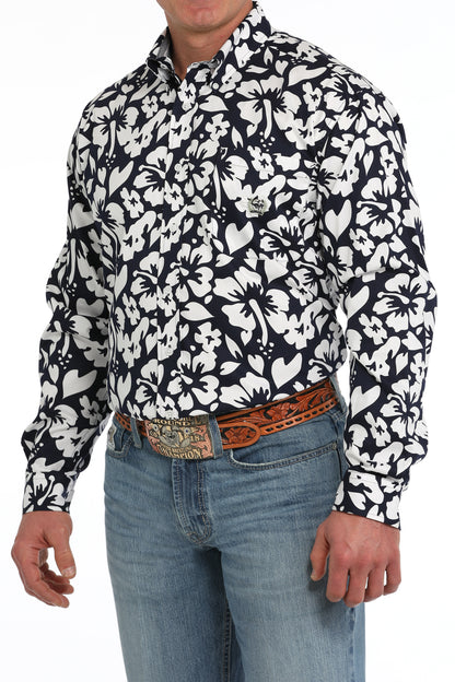 Cinch Button Down Shirt - MTW1242006