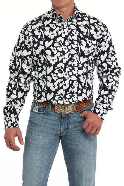 Cinch Button Down Shirt - MTW1242006