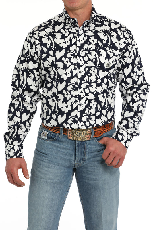 Cinch Button Down Shirt - MTW1242006