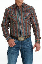 Load image into Gallery viewer, Cinch Retro Snap Modern Fit Shirt - MTW1301069