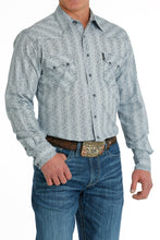 Load image into Gallery viewer, Cinch Geo Snap Modern Fit Shirt - MTW1301071