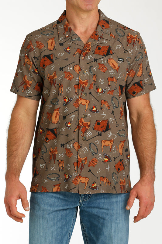 Cinch Camp Shirt-MTW1401045