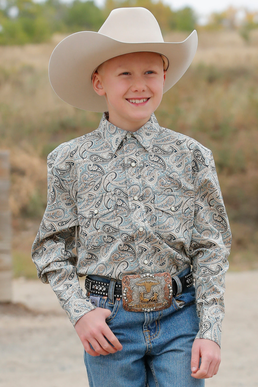 Cinch Boys Snap Shirt - MTW7020098