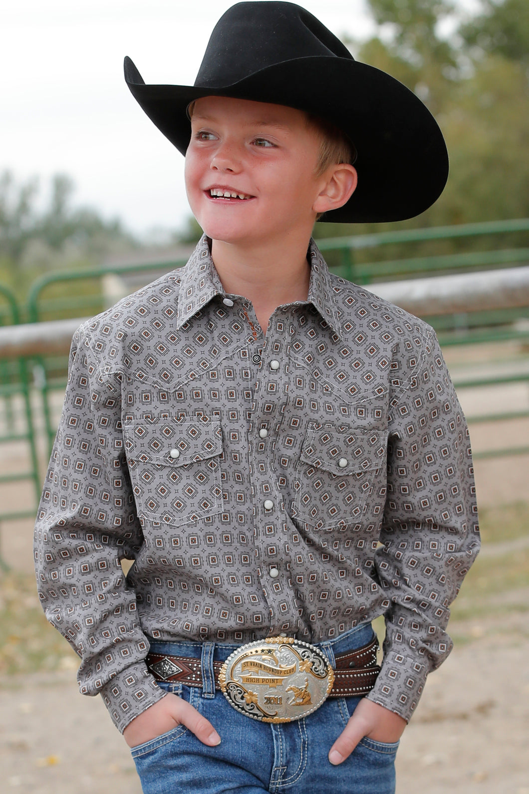 Cinch Boys Snap Shirt - MTW7020099