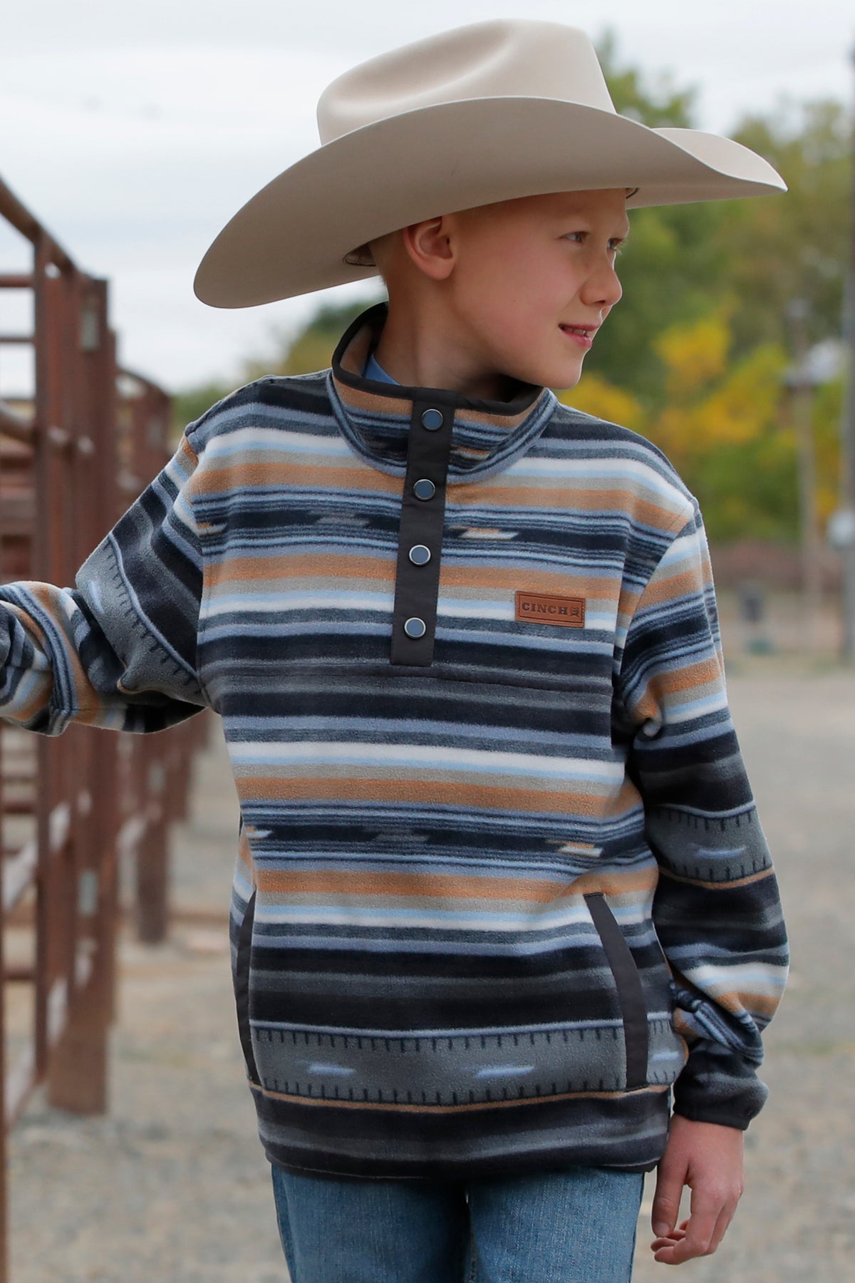 Cinch Boys Polar Fleece Pullover - MWK7590018