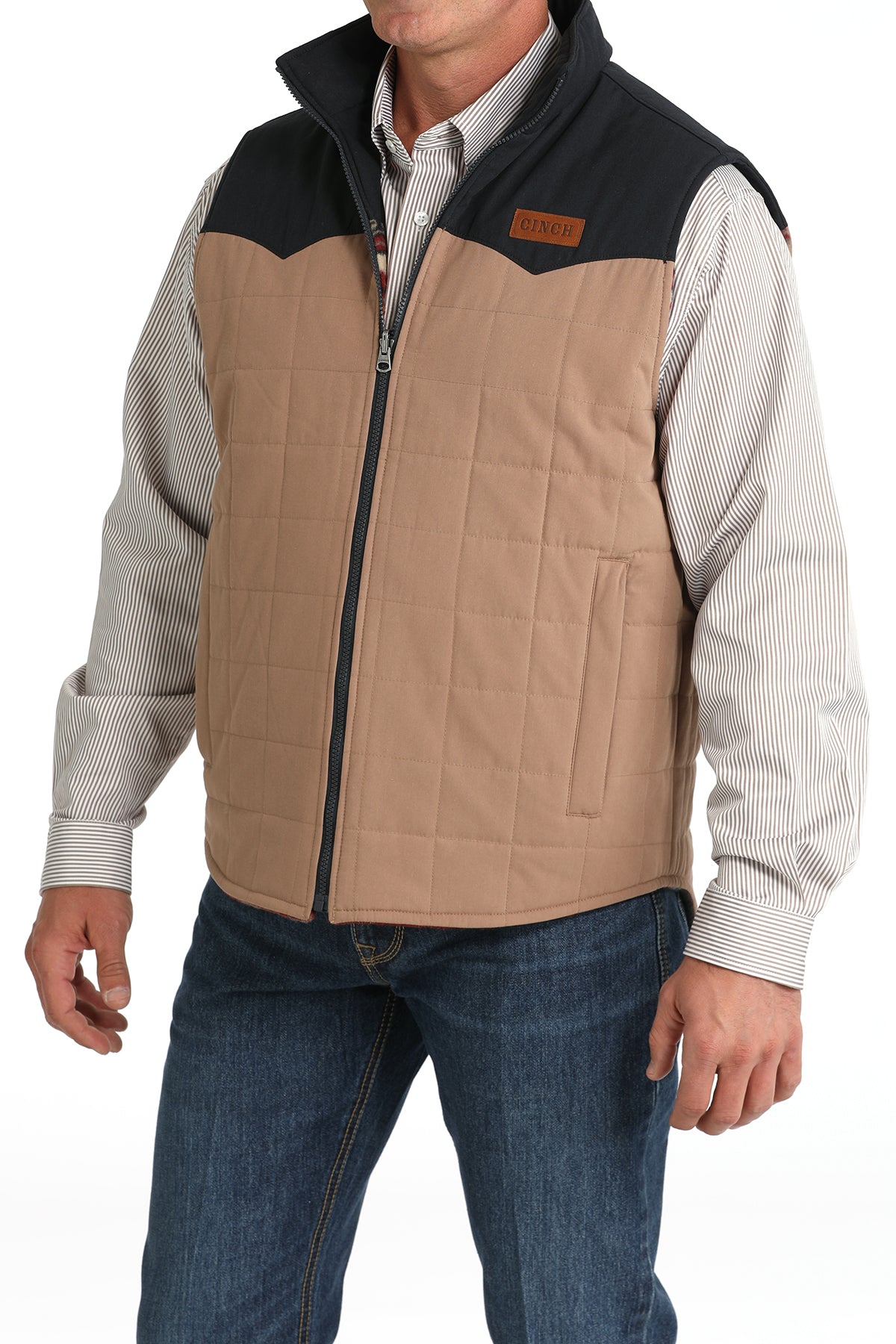 Cinch Mens Reversible Vest - MWV1576004