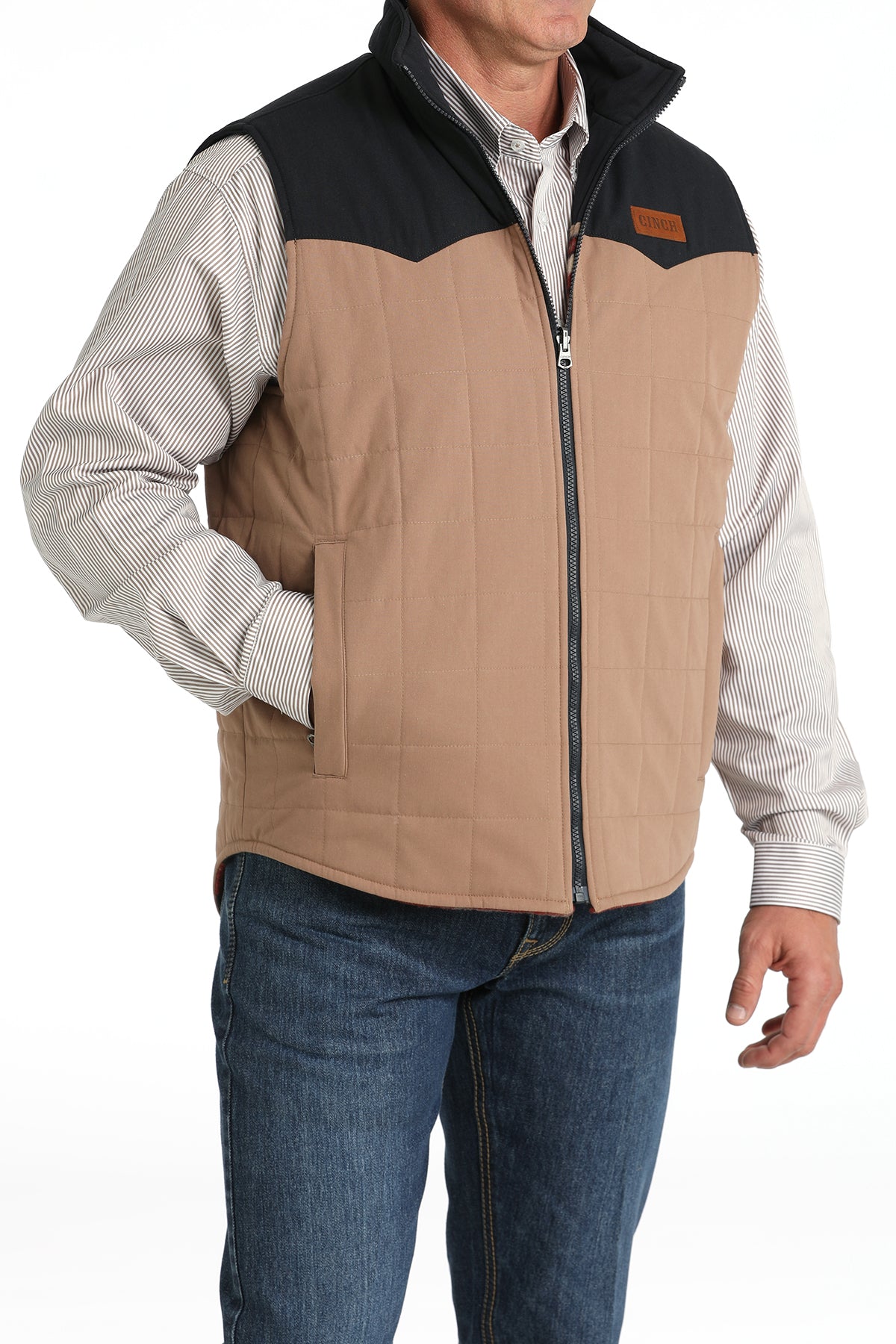 Cinch Mens Reversible Vest - MWV1576004