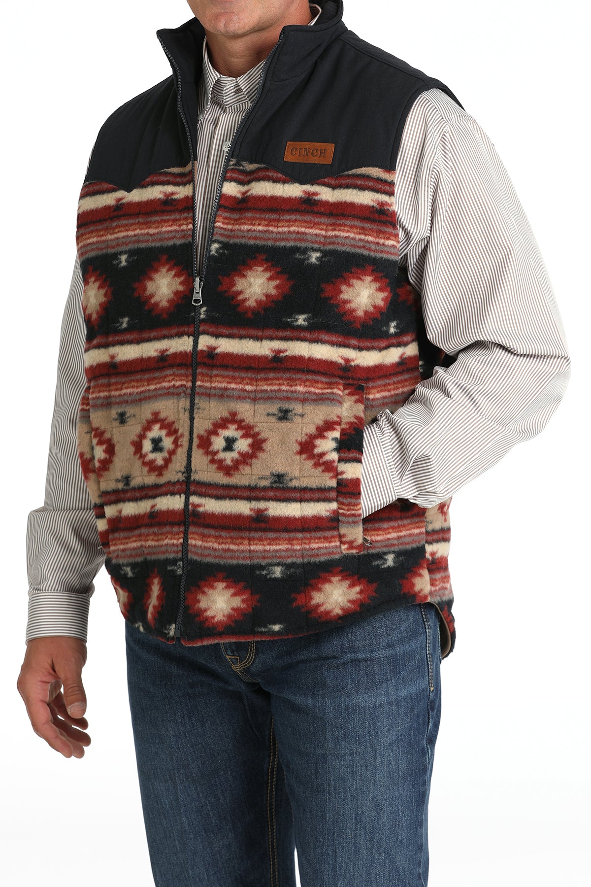 Cinch Mens Reversible Vest - MWV1576004