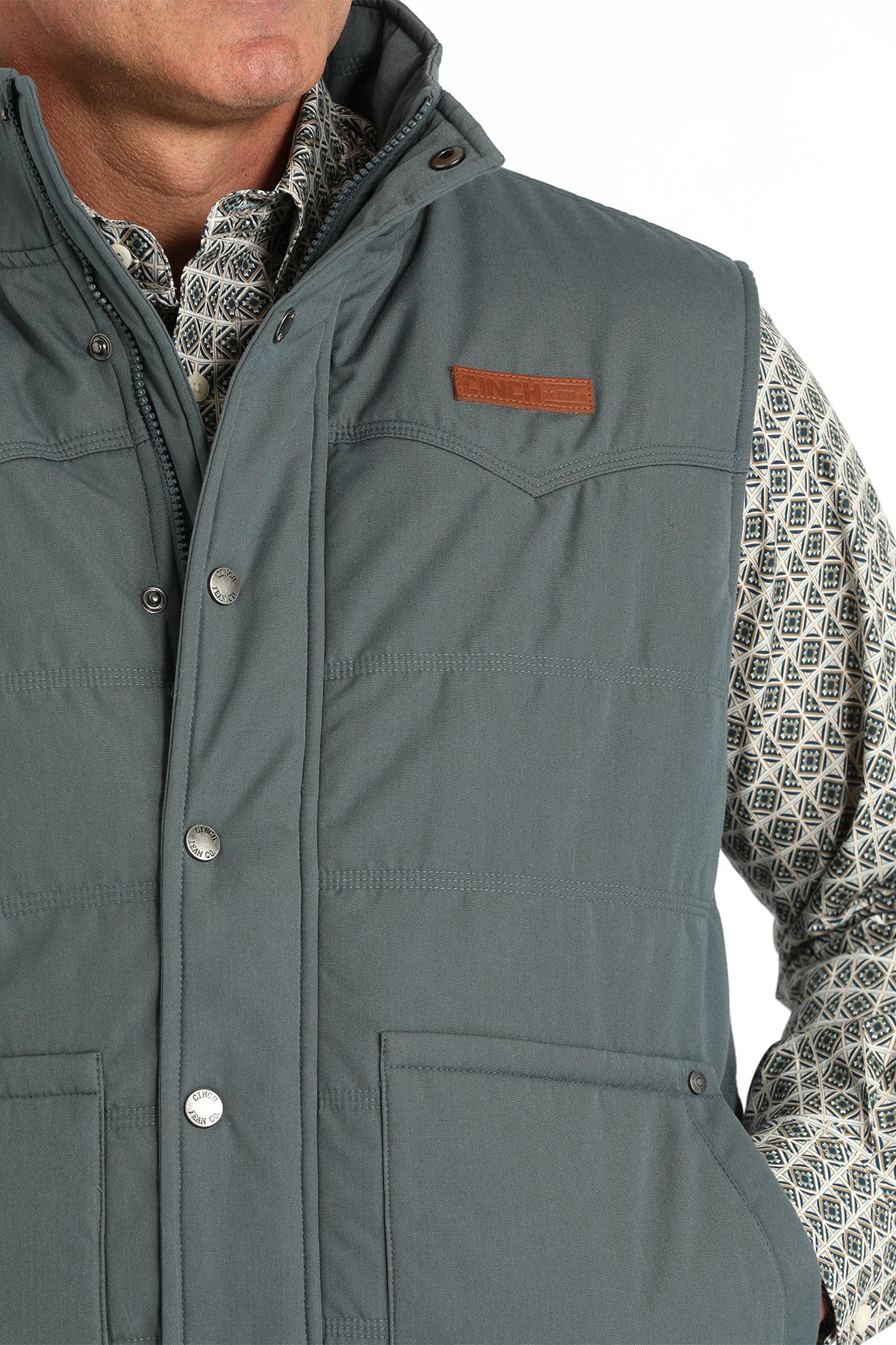 Cinch Mens Quilted Vest - MWV1902003