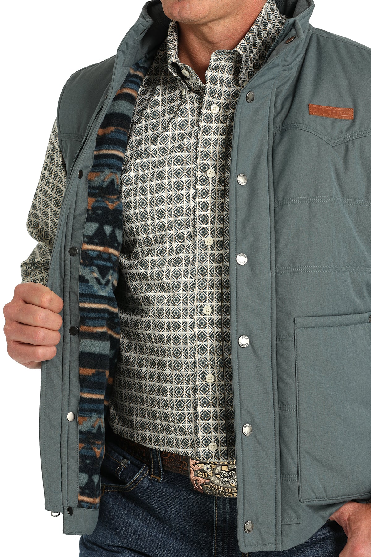 Cinch Mens Quilted Vest - MWV1902003