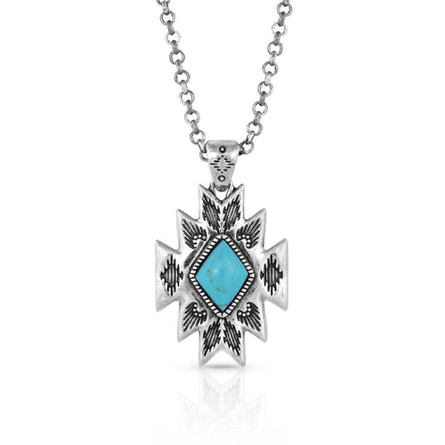 Montana Silversmiths Turquoise Star Necklace - NC5036
