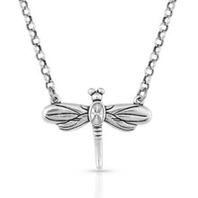 Load image into Gallery viewer, Montana Silversmiths Dragonfly Free Necklace - NC5268