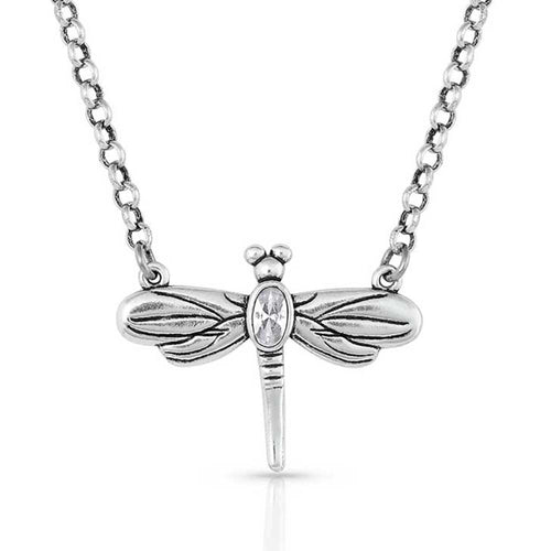 Montana Silversmiths Dragonfly Free Necklace - NC5268