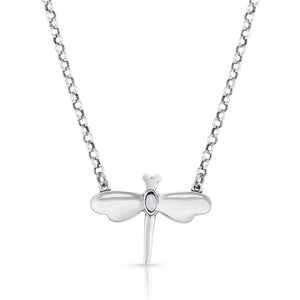Montana Silversmiths Dragonfly Free Necklace - NC5268