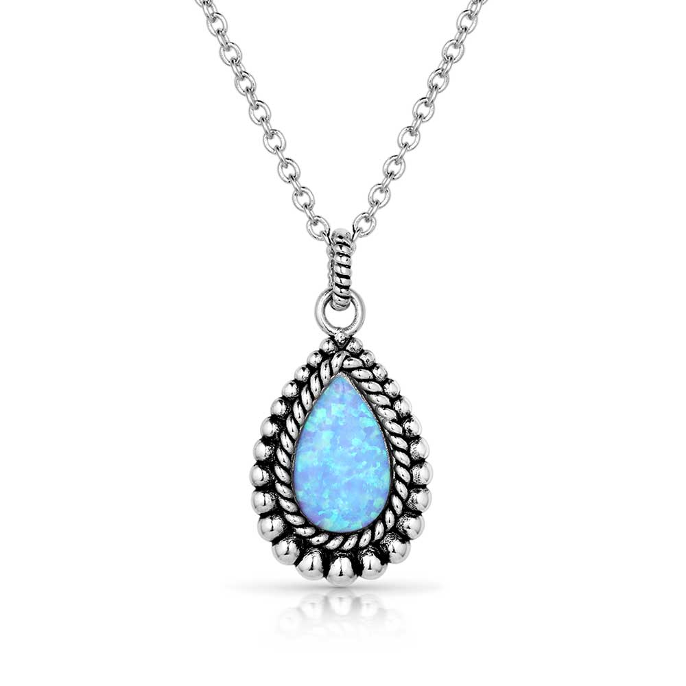 Montana Silversmiths Glimmering Pools Opal Necklace - NC5822