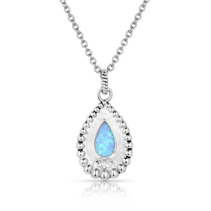 Montana Silversmiths Glimmering Pools Opal Necklace - NC5822