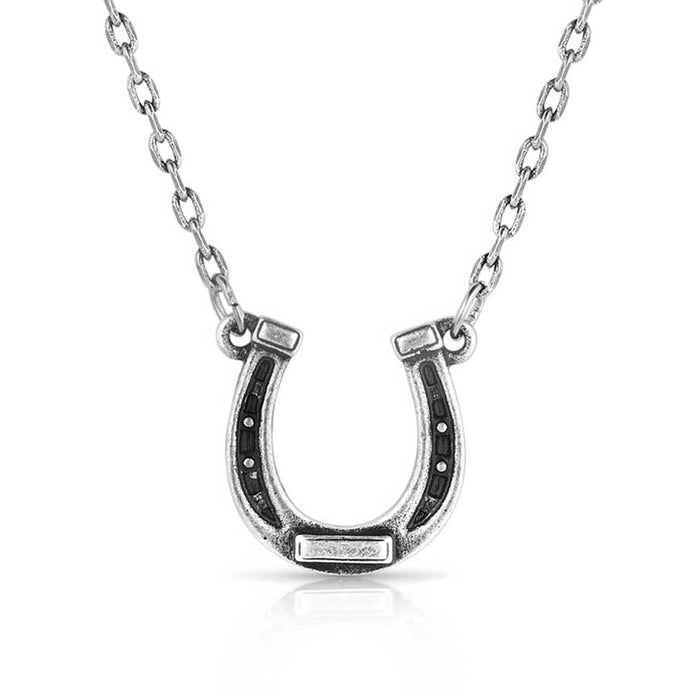 Montana Silversmiths Horseshoe Pendant Necklace - NC5860