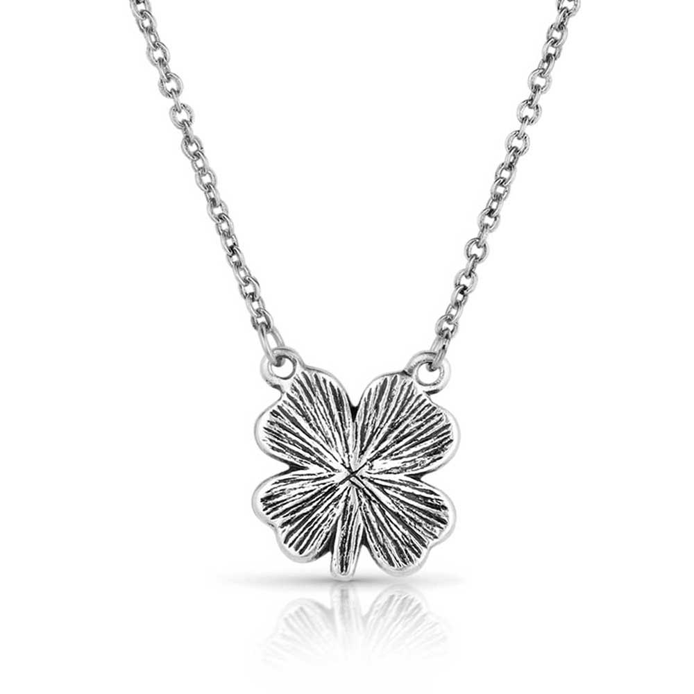 Montana Silversmiths Sparkling 4-H Clover Necklace - NC5882