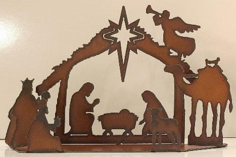 Rustic Nativity Scene - Nativity-LG