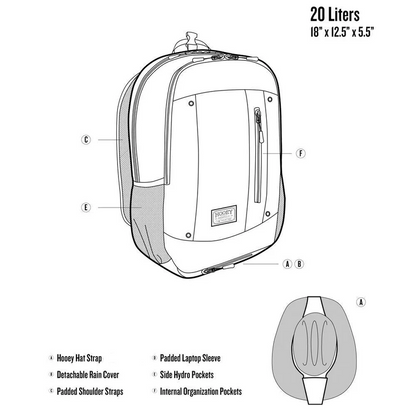 Hooey Rockstar Backpack - BP062NVTN