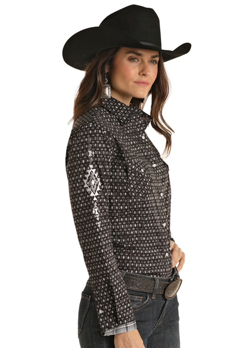 Panhandle Ladies Rough Stock Shirt - RWN2S02220