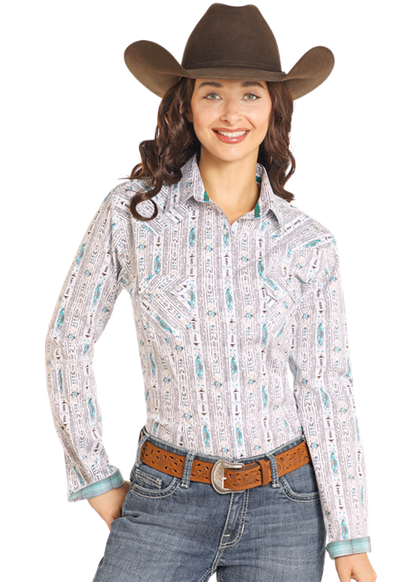 Panhandle Ladies Snap Shirt - RWN2S04583