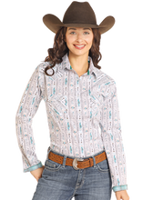 Load image into Gallery viewer, Panhandle Ladies Snap Shirt - RWN2S04583