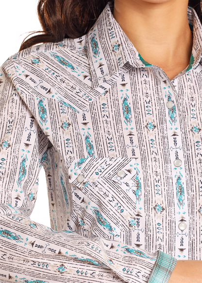 Panhandle Ladies Snap Shirt - RWN2S04583