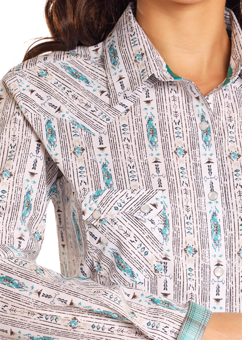 Panhandle Ladies Snap Shirt - RWN2S04583