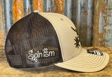 Spin 'Em Rodeo "Coffee" Cap