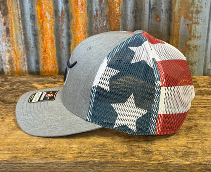 Spin 'Em Rodeo "Ol'Glory" Cap - SER_OlGlory