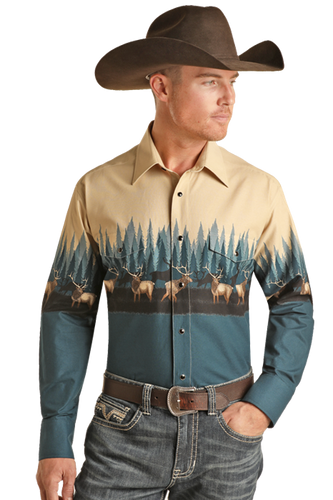 Panhandle Western Snap Shirt - SMN2S02646