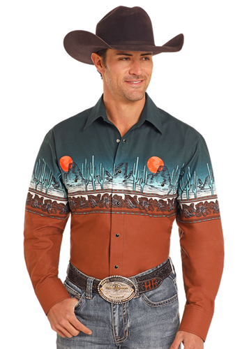 Panhandle Western Snap Shirt - SMN2S04457