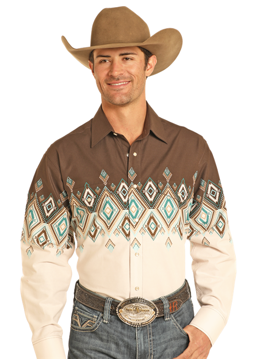 Panhandle Western Snap Shirt - SMN2S04459