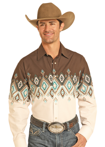 Panhandle Western Snap Shirt - SMN2S04459