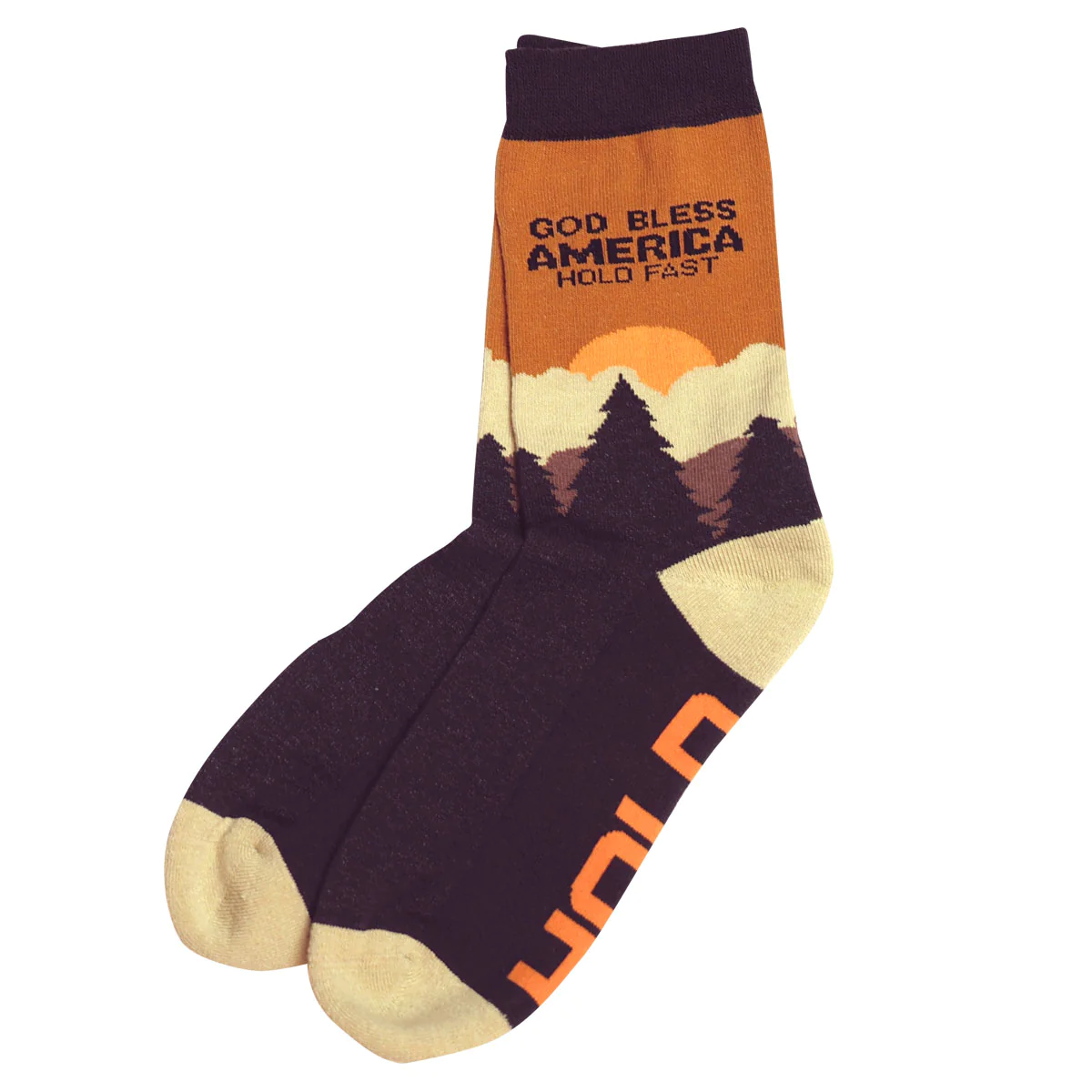 Hold Fast Socks - God Bless America - SOX4329