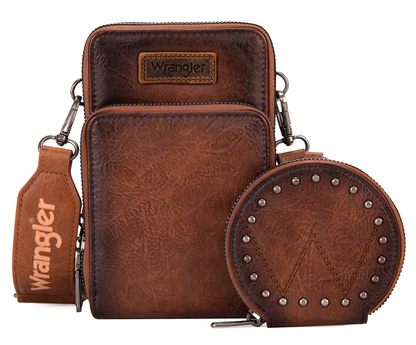 Wrangler Cell Phone Purse - WG117-207BR