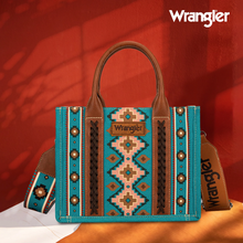 Load image into Gallery viewer, Wrangler Southwest Tote - WG2203-8120SDTQ