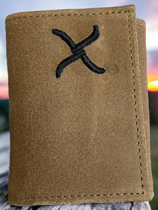 Twisted X TriFold Wallet - XFCB-BLKT