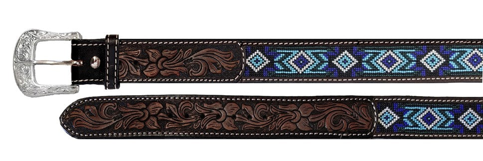 Twisted X Southwest Beaded Kids Belt   XIBB101K